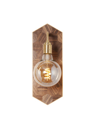 Hexas Globe Wall Light